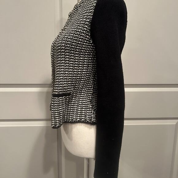 Black Label by Chico's Link Cardigan - Size 00 (Size 2) - Picture 2 of 3